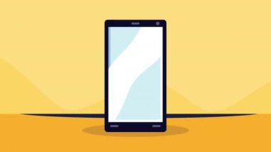 akıllı telefon aygıtı teknik animasyonu, 4k video animasyonu
