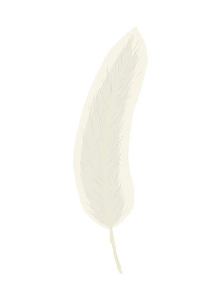 Feather Flat Icon Vector Style — 图库矢量图片