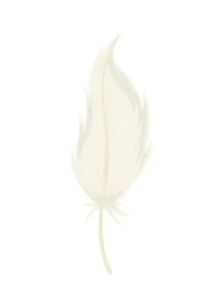 Pluma Vector Icono Fondo Blanco — Vector de stock