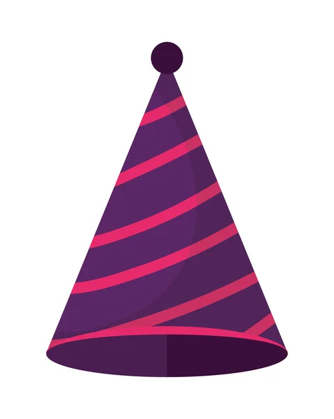 Party Hat Icon Vector Isolated — ストックベクタ