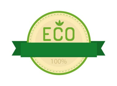 Kurdele simgesi ile ekoloji etiketi