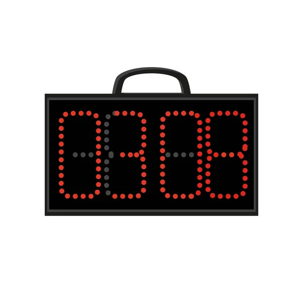Soccer Score Board Icon Isolated — стоковый вектор
