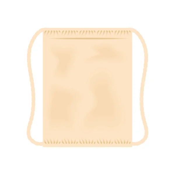 Sport Bags Cloth Icon — Image vectorielle