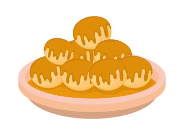 Hint pastası geleneksel yemek ikonu