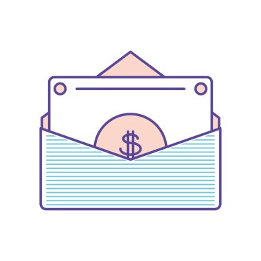 pazarlama e- posta kampanya simgesi izole edildi