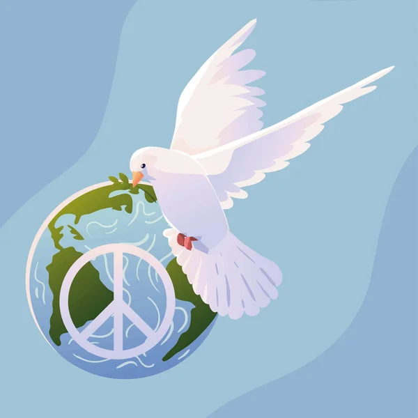 国際平和首長会議カードの日 — ストックベクタ
