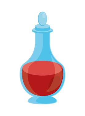 şarap şişesi simgesi izole edilmiş