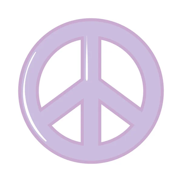 Значок Символу Миру Плоский Ізольований — стоковий вектор