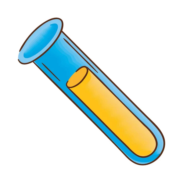 Chemical Flask Supply Icon Isolated — Stock Vector