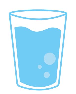 su camı izole edilmiş simge
