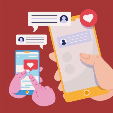 Telefonlar ve tema ile sosyal medya bağımlılığı