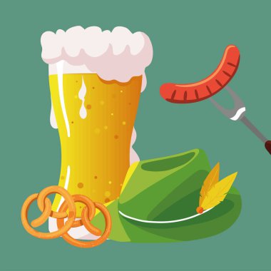 Ekim Festivali içeceği ve yiyecek imajı