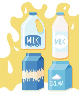 Süt ürünleri dizaynı
