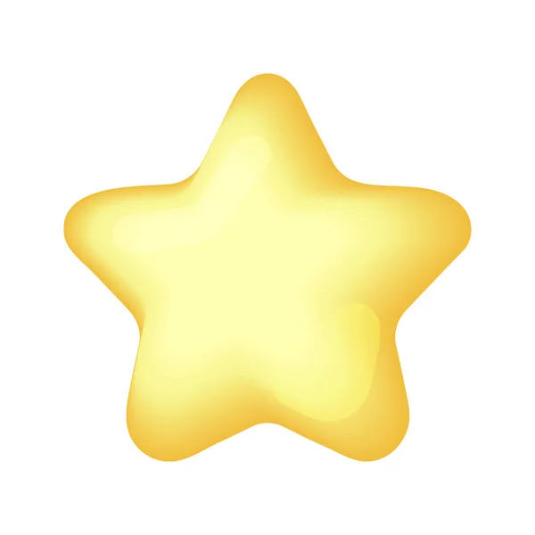 Star Icon Flat Vector Isolated — Image vectorielle