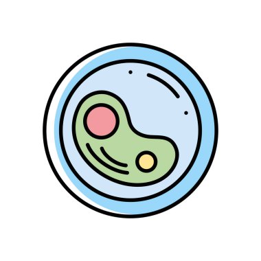 Petri ikonundaki biyoloji bakterileri izole edildi