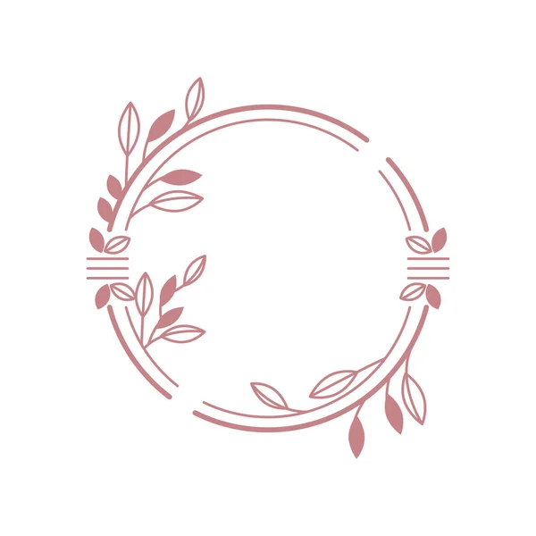 Frame Beauty Label Badge — Image vectorielle