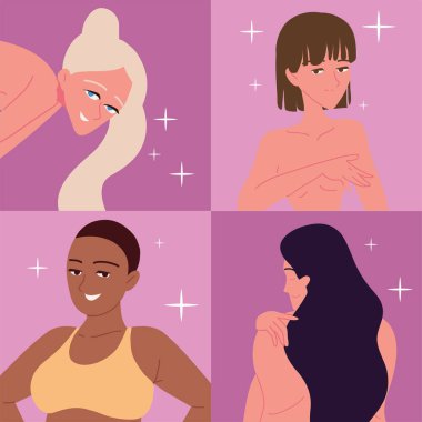 vucut pozitif hareket ve çeşitlilik, ayarla