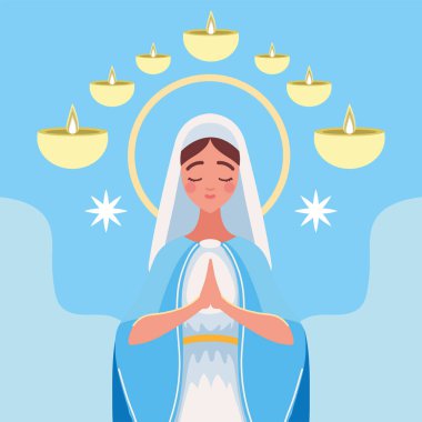 dua eden bakire Meryem Varsayımı, resim