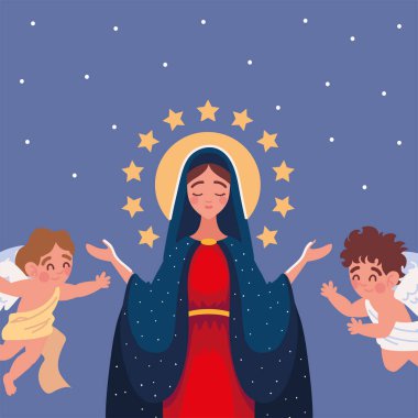 Assumption of Mary spiritually, design