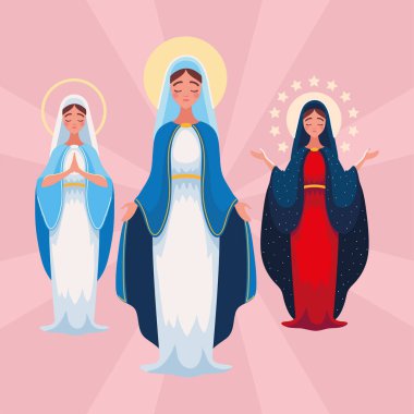 set Assumption of virgin Mary, design