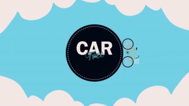 4 K video animasyonlu, bisiklet animasyonlu ücretsiz harf