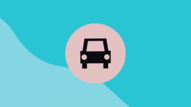 4k video animasyonlu, sinyal ile ücretsiz gün harfleri