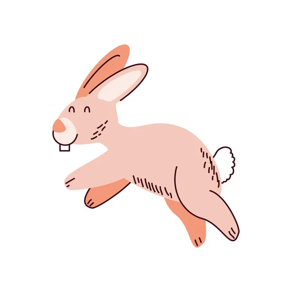 Милий Іконка Кролика Тварини Ізольована — стоковий вектор