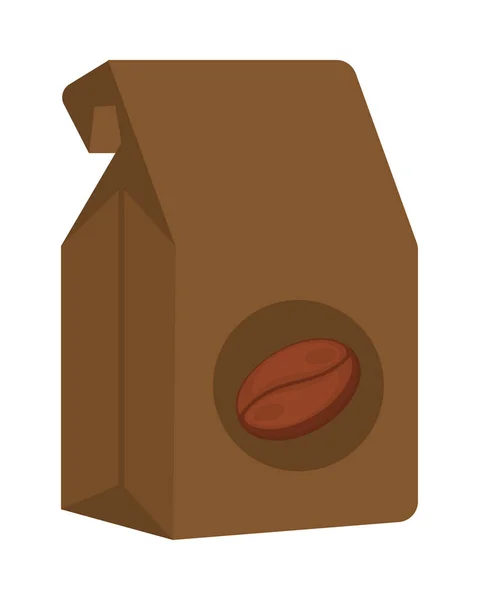 Coffee Pack Product Icon Isolated — Stok Vektör