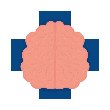 mental health day, vector icon design