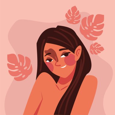 woman with spot in face, diversity and inclusion