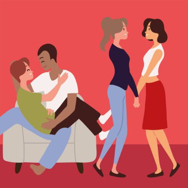 couples gays and lesbians together