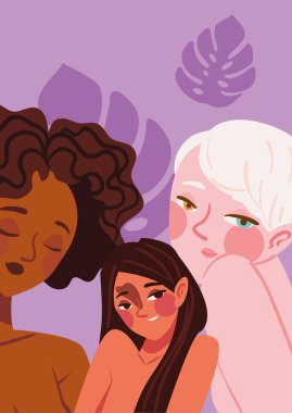 female group diversity and inclusion, design