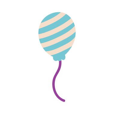 ballon decoration celebration isolated icon