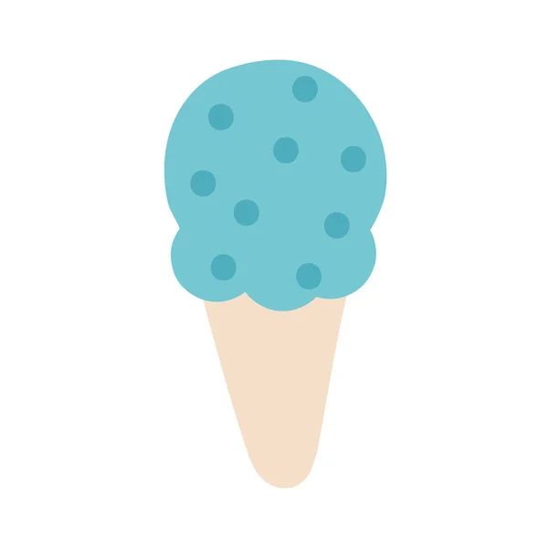 Sweet Ice Cream Icon Vector — Stockvektor