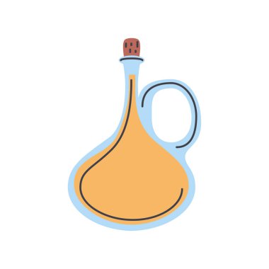 olive oil kitchen utensil icon isolated