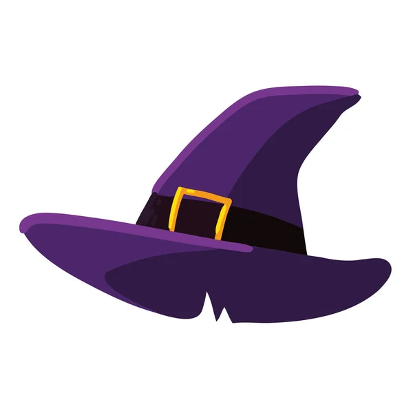 Halloween Hat Costume Icon Isolated — Stock vektor