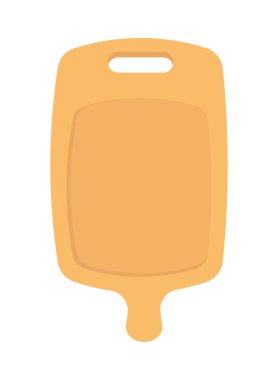 cutting board kitchen icon isolated flat