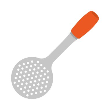 skimmer kitchen icon isolated flat