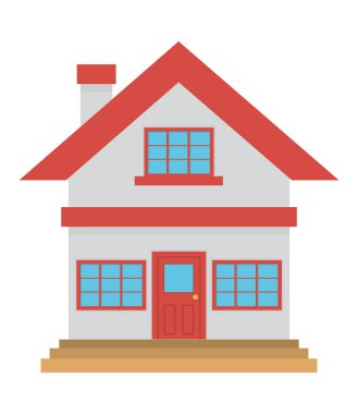house icon isolated white background