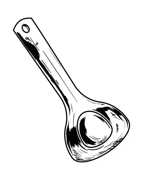 Bottle Opener Kitchen Utensil Icon — Vettoriale Stock