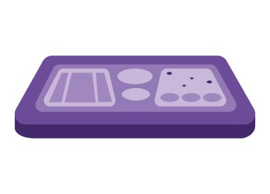 metaverse simulation interface isolated icon