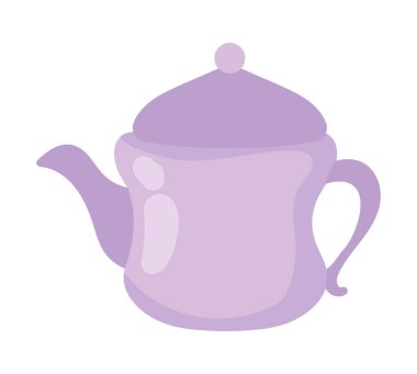 teapot icon isolated white background