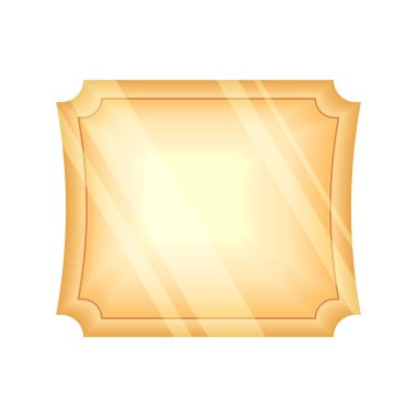 gold stamp emblem design element icon