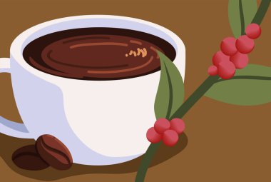 international coffee day, vector design