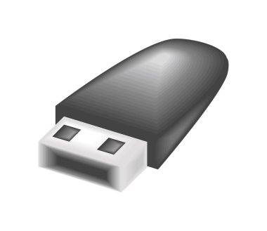 flash drive icon design mockup
