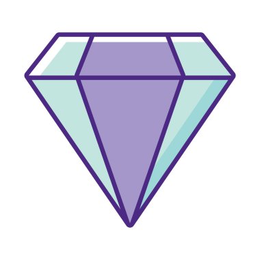 diamond 90s modern style isolated icon
