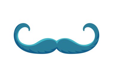 moustache movember prostate cancer isolated icon