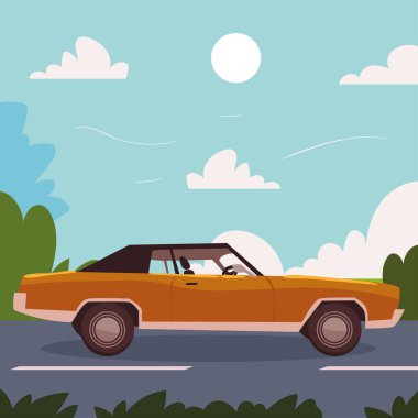 road trip car, design vector style