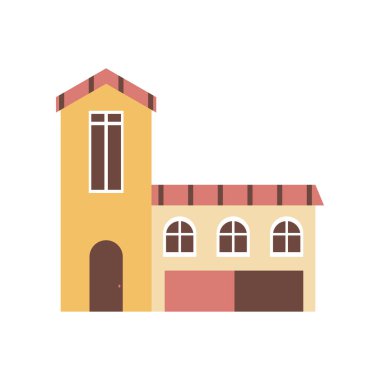 ev vektör simgesi izole edildi