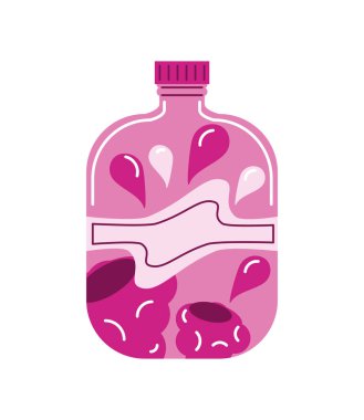 meyve suyu şişesi simgesi izole